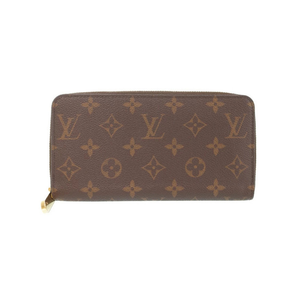 Louis Vuitton Monogram Zippy Wallet Round Zipper Long